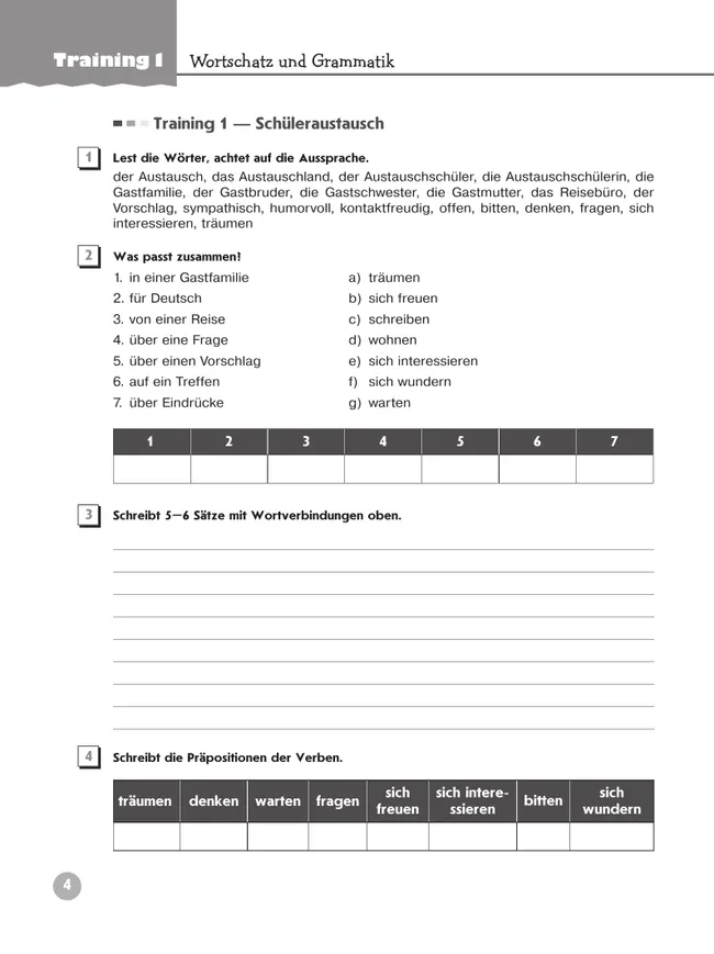 Немецкий язык. Лексика и грамматика. Сборник упражнений. 8 класс 16 Немецкий язык. Лексика и грамматика. Сборник упражнений. 8 класс 16