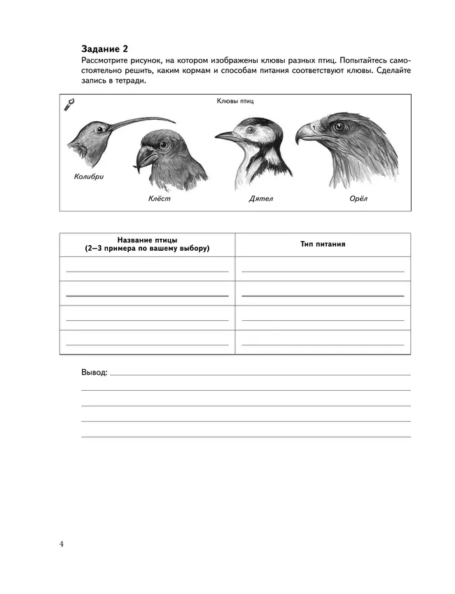 Биология. Живая природа. 7 класс. Рабочая тетрадь. В 2 ч. Часть 2 5