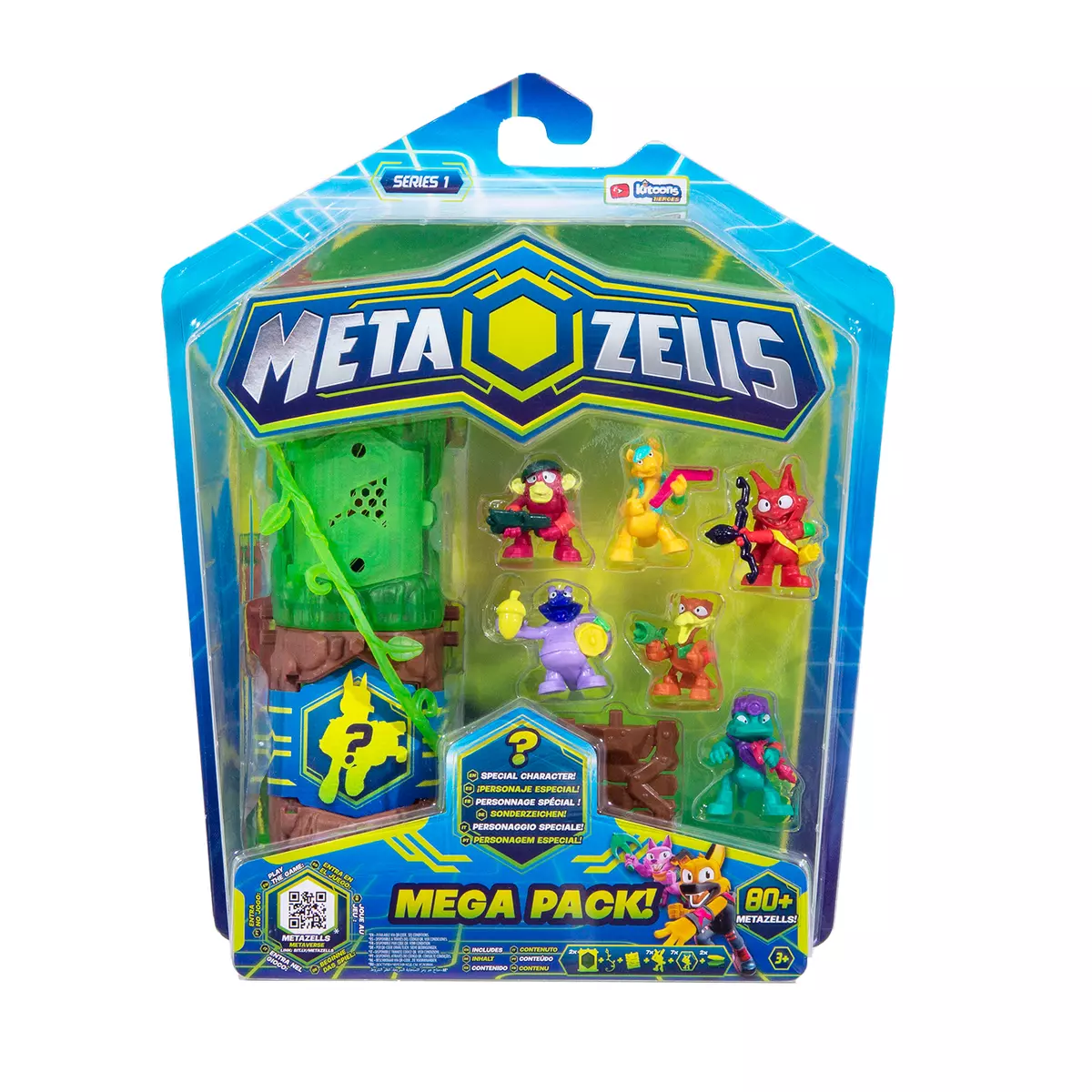 Мега игровой набор Metazells с сюрпризом, с 7 фигурками и аксессуарами 3 Мега игровой набор Metazells с сюрпризом, с 7 фигурками и аксессуарами 3