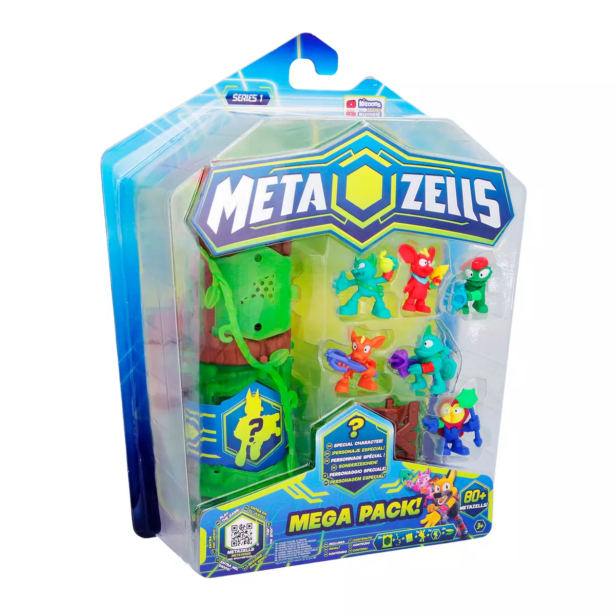 Мега игровой набор Metazells с сюрпризом, с 7 фигурками и аксессуарами 14 Мега игровой набор Metazells с сюрпризом, с 7 фигурками и аксессуарами 14
