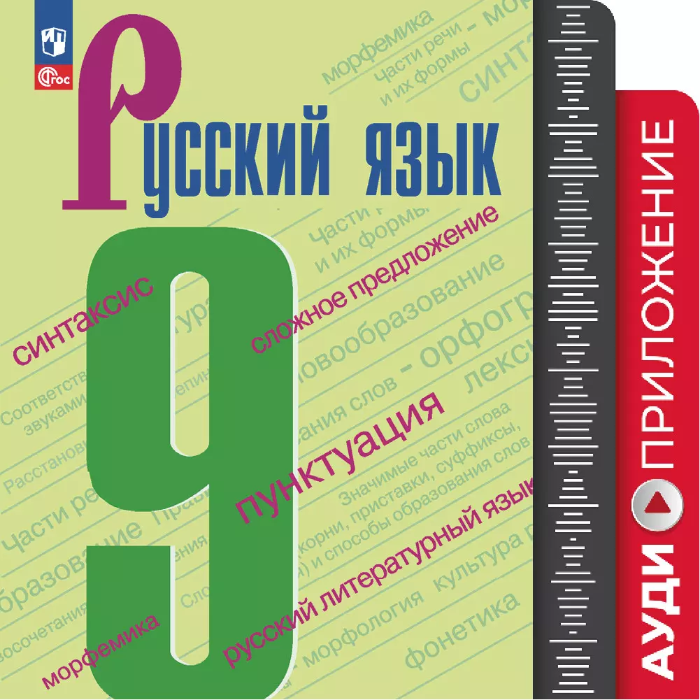 Русский язык. 9 класс. Аудиокурс к учебнику 9 класса УМК Ладыженской Т.А./Бархударова С.Г. 1