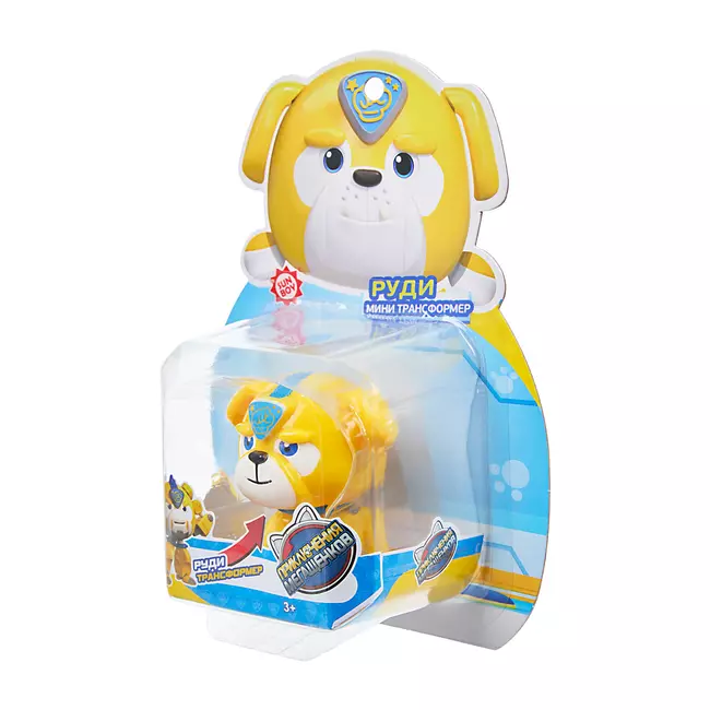 Игрушка мини трансформер Приключения мегащенков, Руди 22