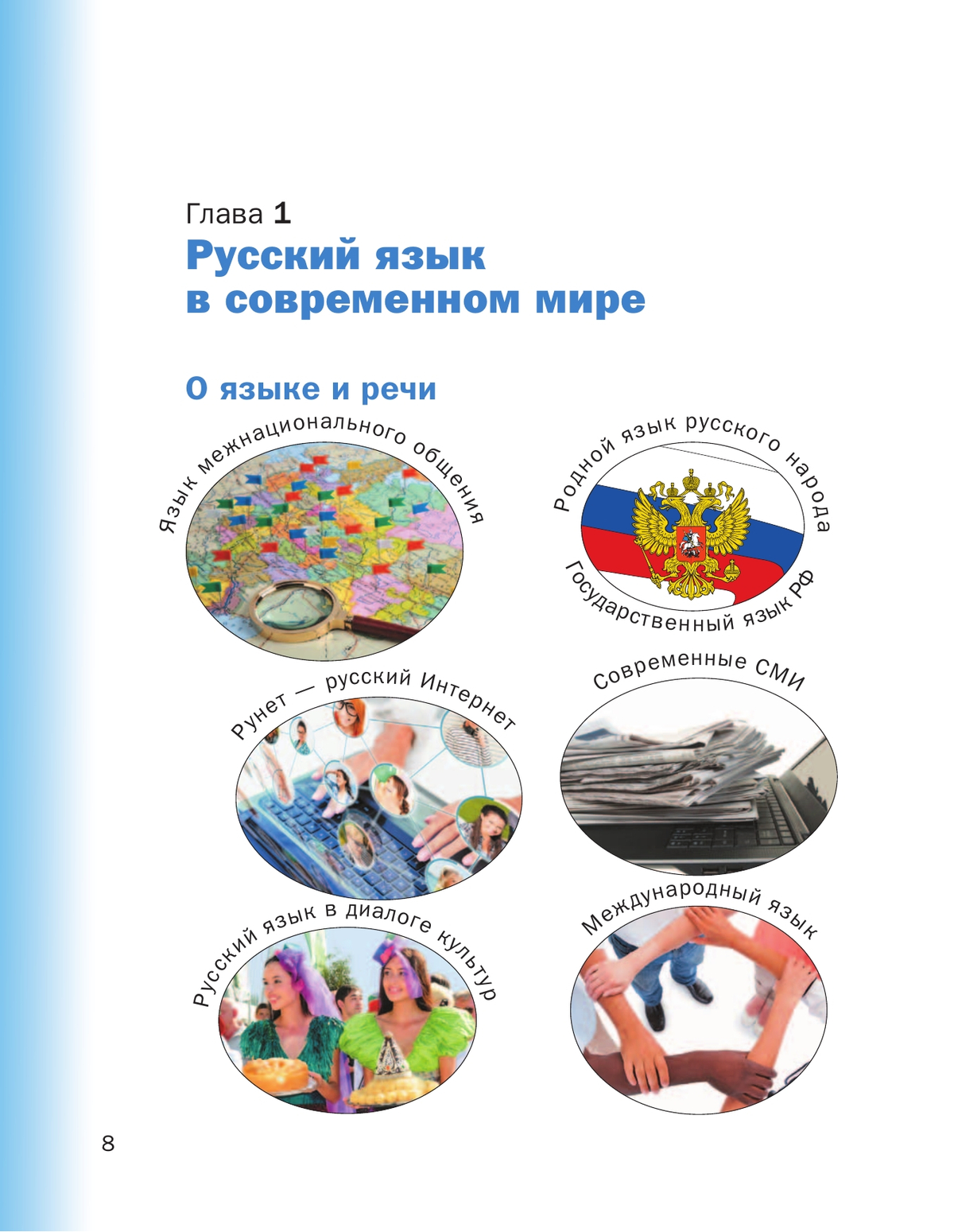 Русский язык. 8 класс. Учебник. Комплект (+ приложение) 5