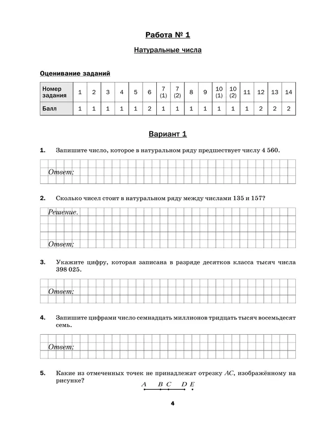 Математика. 5 класс. Подготовка к всероссийским проверочным работам (ВПР) 11 Математика. 5 класс. Подготовка к всероссийским проверочным работам (ВПР) 11
