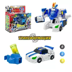 Игрушка-трансформер Mecard ball (Мекардбол) мини, Акан 9