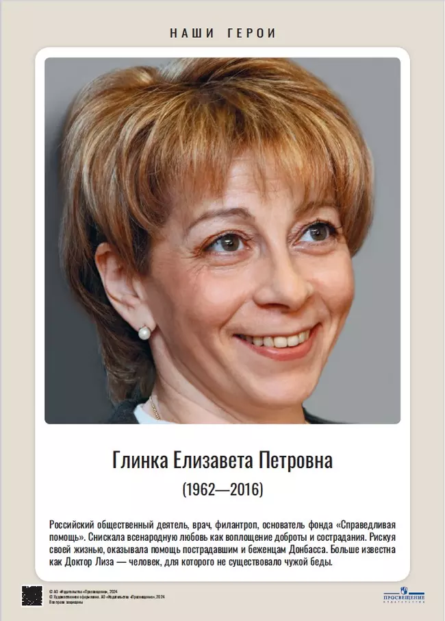 Наши герои. Современная Россия. Учебное наглядное пособие для 5-11 классов. Комплект плакатов (11 шт.) и методическое пособие 4