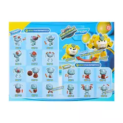 Игровой набор трансформеров (стандарт и мини) Приключения мегащенков, Руди 3