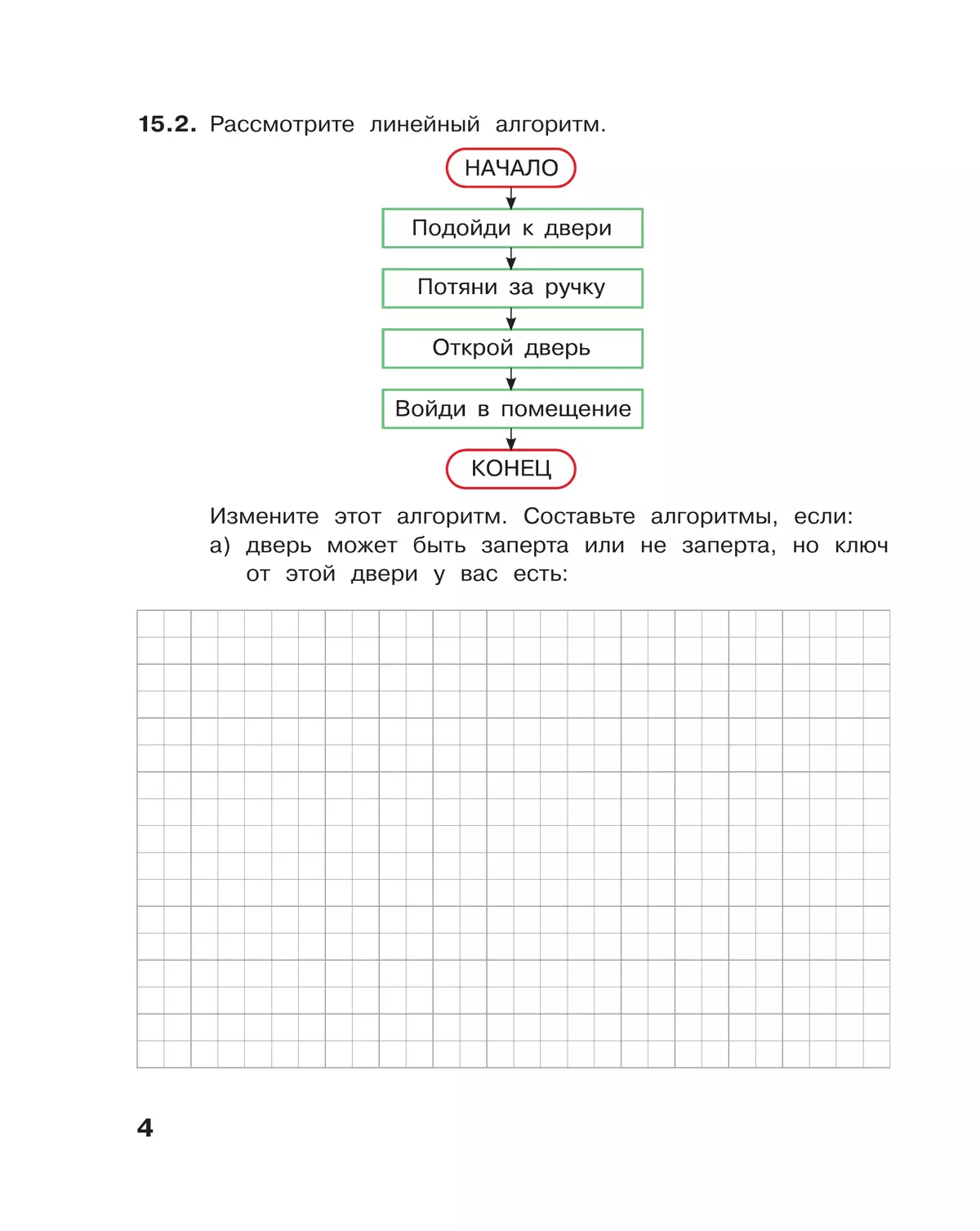 Информатика. 4 класс: рабочая тетрадь: в 2 ч. Часть 2 2