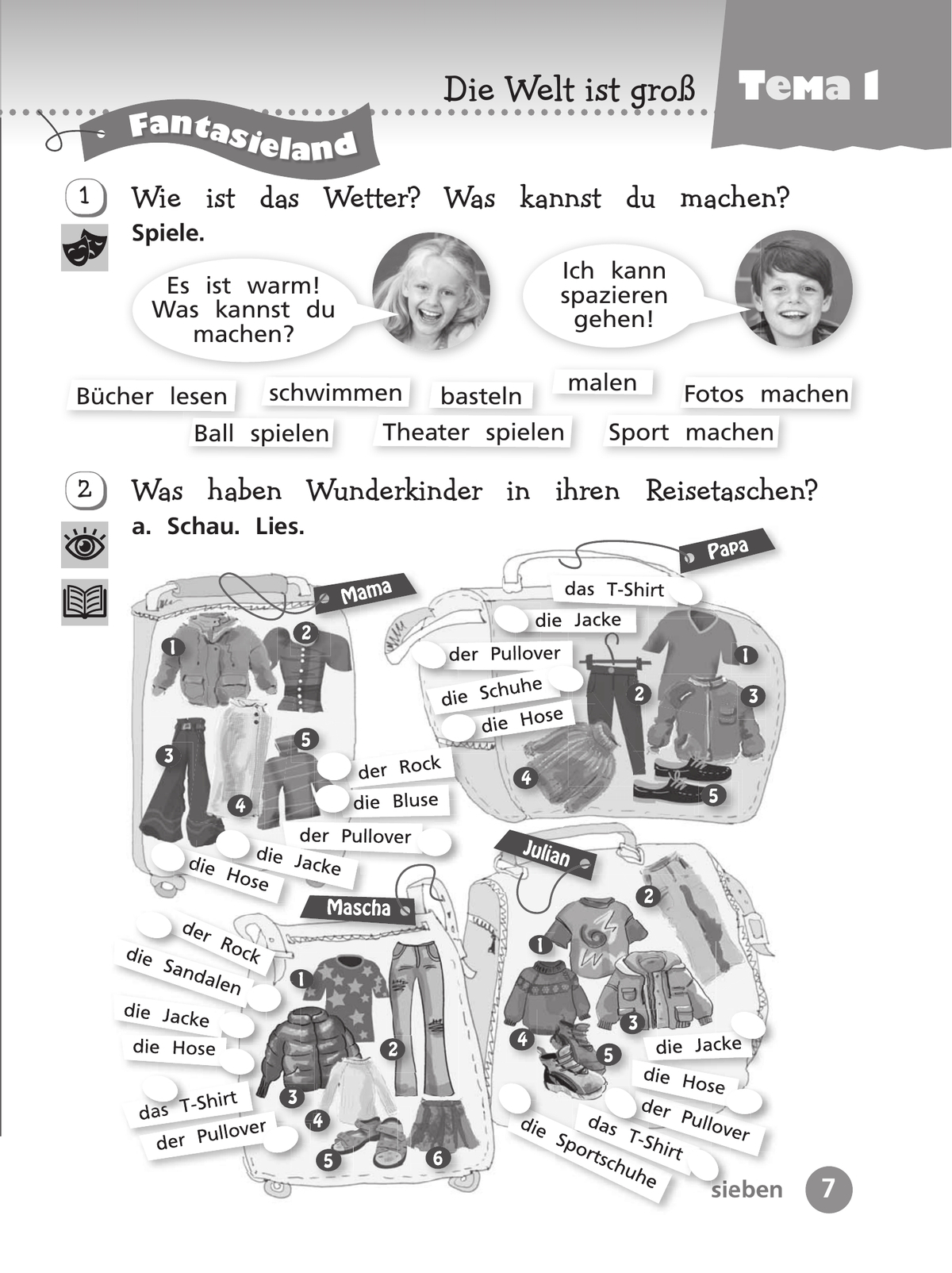 Немецкий язык. Рабочая тетрадь. 3 класс. В 2 ч. Часть 1 6