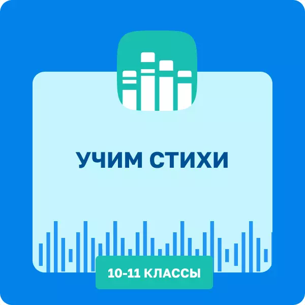 Учим стихи. Литература. 10-11 классы 1