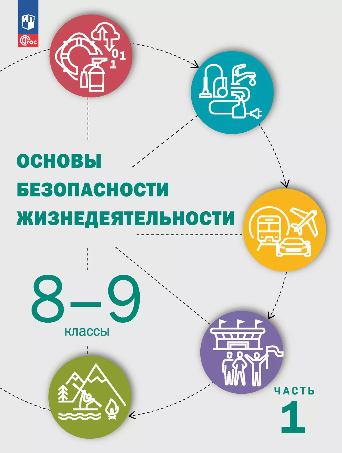 Основы безопасности жизнедеятельности. 8-9 классы. Электронная форма учебника. В 2 ч. Часть 1 1
