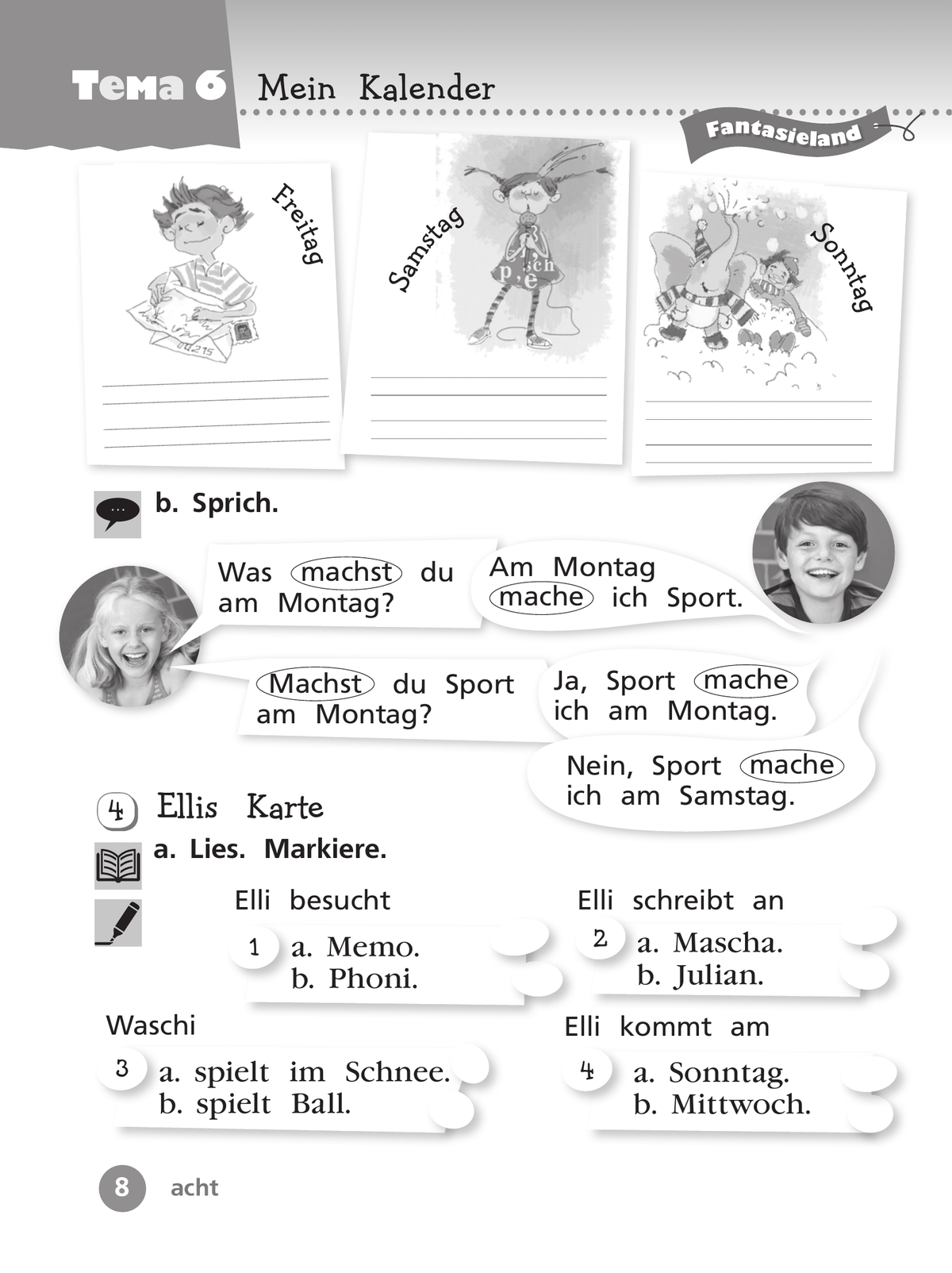 Немецкий язык. Рабочая тетрадь. 2 класс В 2-х ч. Ч. 2 2