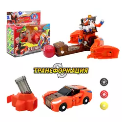 Игрушка-трансформер Mecard ball (Мекардбол) мини, Петан 21