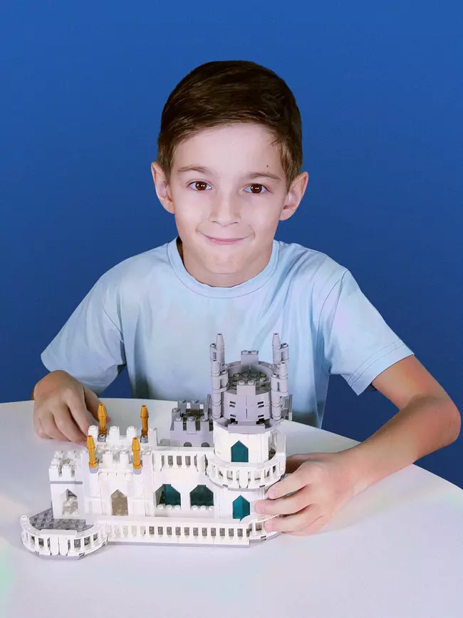 СОБЕРИ дворец-замок "Ласточкино гнездо", Ялта. Конструктор 41 СОБЕРИ дворец-замок "Ласточкино гнездо", Ялта. Конструктор 41