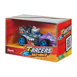 Машинка разборная T-RACERS MIX 'N RACE со сменными деталями, в коробке с прозрачным окном, Бешеная акула 17