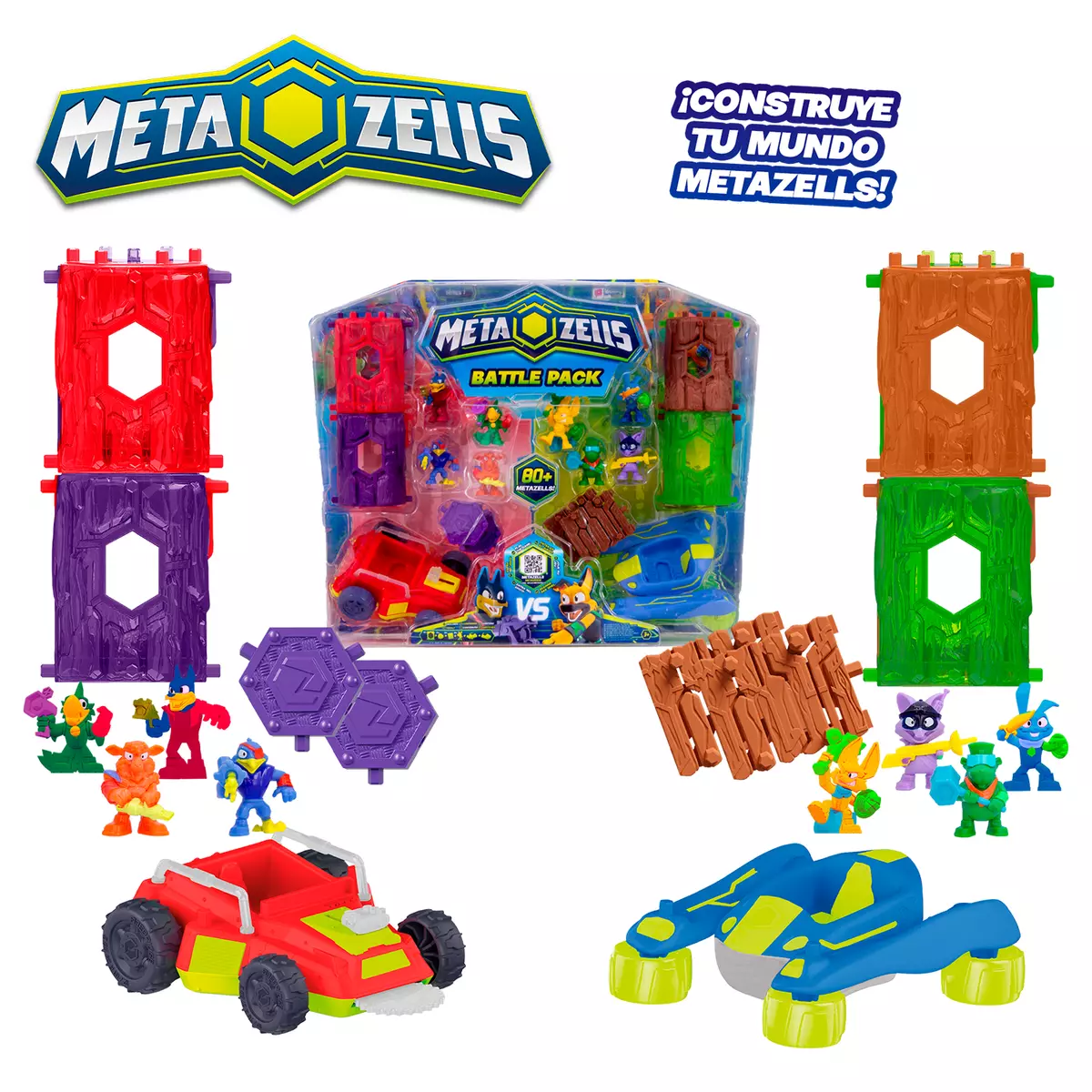 Игровой набор Финальная битва, Metazells, с 8 фигурками, 2 машинками и аксессуарами 9 Игровой набор Финальная битва, Metazells, с 8 фигурками, 2 машинками и аксессуарами 9
