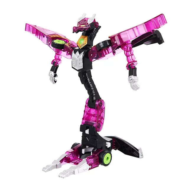 Игрушка-трансформер Mecard ball (Мекардбол) стандарт, Кибердракон 15