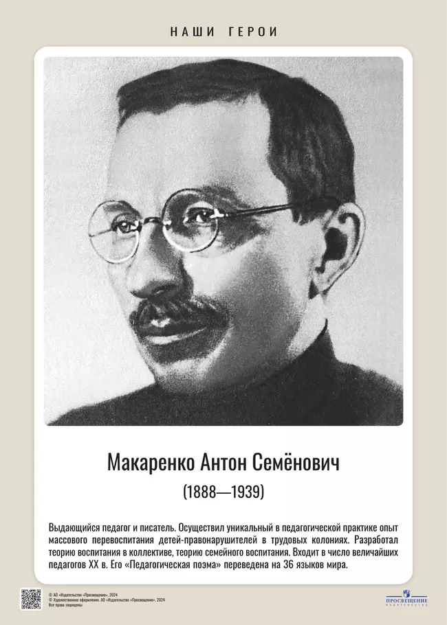 Наши герои. Советский период.  Учебно-наглядное пособие  для 5-11 классов. Комплект плакатов (25 шт.) и методическое пособие 49