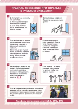 Основы безопасности и защиты Родины. Гражданская оборона и защита от чрезвычайных ситуаций. Учебное наглядное пособие 15