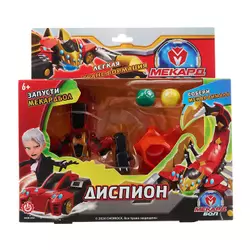 Игрушка-трансформер Mecard ball (Мекардбол) мини, Диспион 1