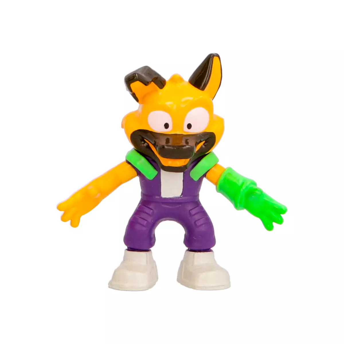 Игровой набор Мега захватчик, Metazells, с 2 машинками, 2 фигурками и аксессуаром, клан Рокеров. 8