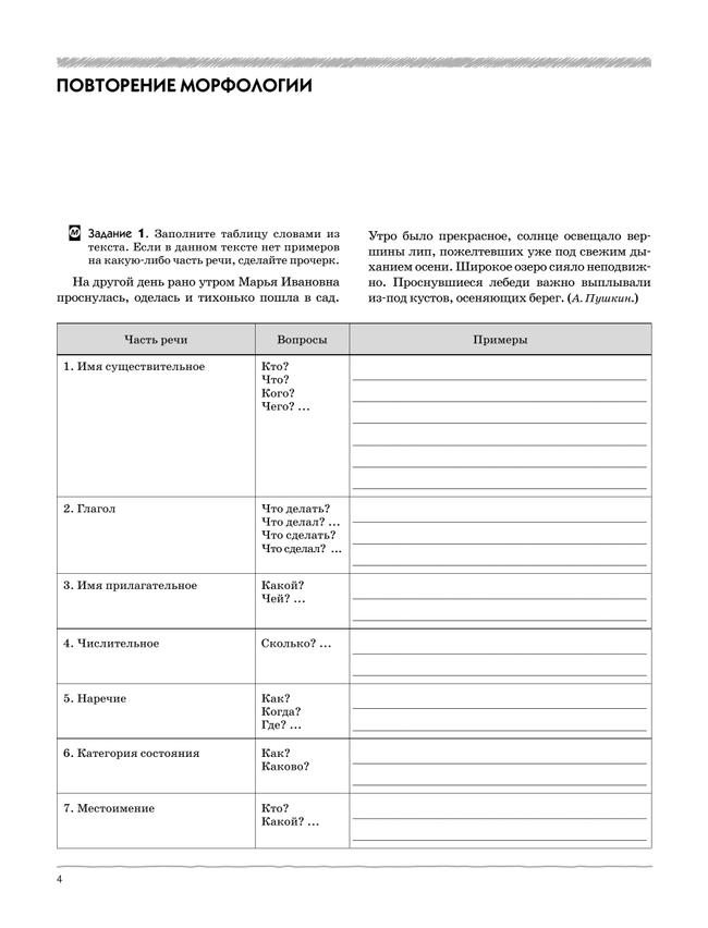 Русский язык. Рабочая тетрадь с тест. заданиями ЕГЭ. 8 класс 11
