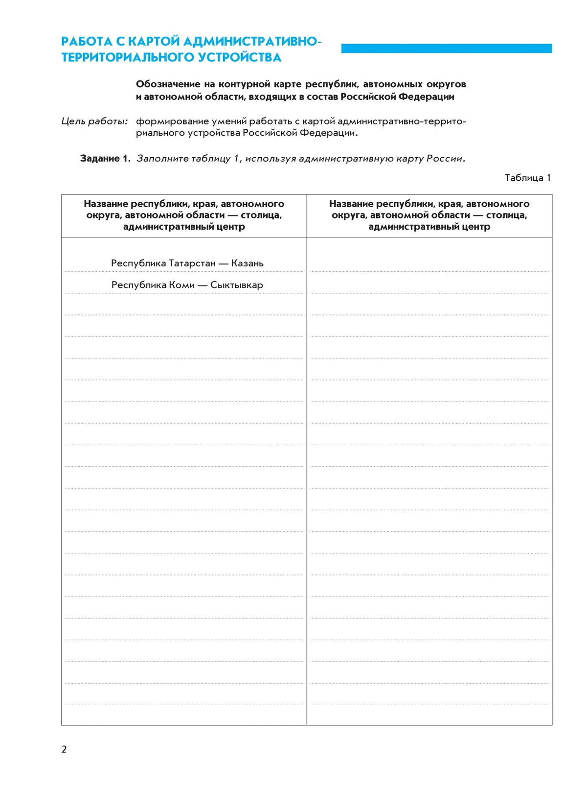 География. География России. Хозяйство и регионы. 9 класс. Рабочая тетрадь с комплектом контурных карт и заданиями для подготовки к ОГЭ и ЕГЭ 16
