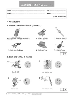 Английский язык. Контрольные задания. 4 класс 11