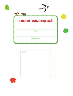 Веселые деньки. Ребёнок и окружающий мир. Альбом наблюдений. 3-4 года (с наклейками) 16