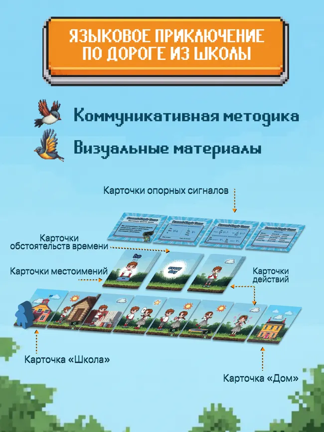 Walk and talk. Гуляй, болтай. Английский язык. Настольная игра 1