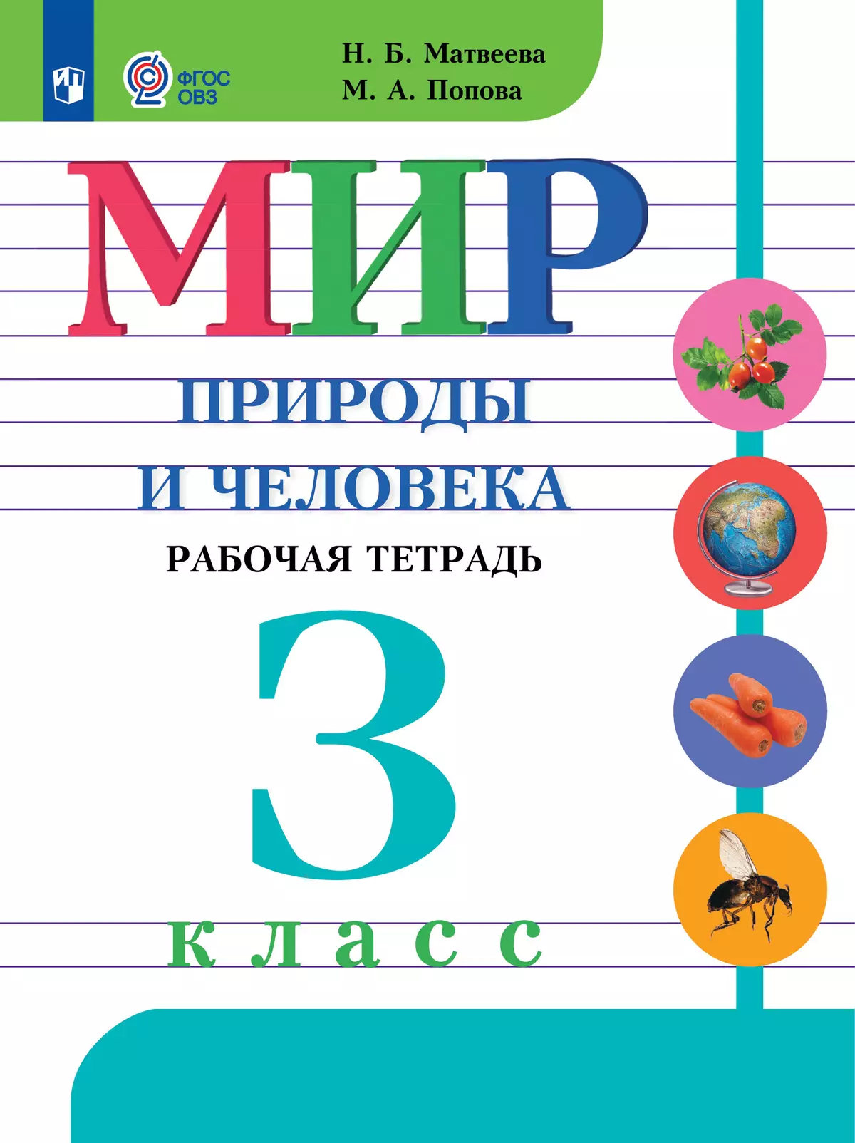 Мир природы и человека. 3 класс. Рабочая тетрадь (для обучающихся с интеллектуальными нарушениями) 1