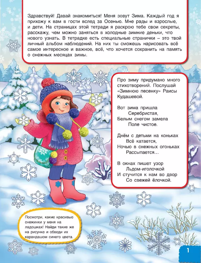 Вспоминаем зиму! Учимся видеть и понимать (с наклейками) 11 Вспоминаем зиму! Учимся видеть и понимать (с наклейками) 11