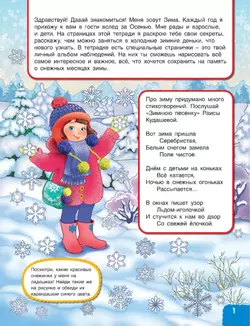 Вспоминаем зиму! Учимся видеть и понимать (с наклейками) 11