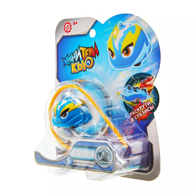 Игрушка инерционная машинка - волчок, Хранители Кью, Флэш 5