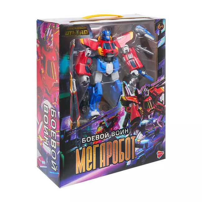 Игрушка Мегаробот Робот-Трансформер, Звездный отряд, Боевой Воин 8 Игрушка Мегаробот Робот-Трансформер, Звездный отряд, Боевой Воин 8