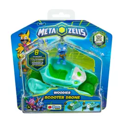 Игровой набор Аэромобиль голубой, Metazells, с фигуркой и машинкой-трансформером, клан Вуди. 5