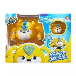 Игровой набор трансформеров (стандарт и мини) Приключения мегащенков, Руди 1