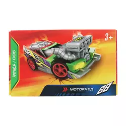 Машинка разборная T-RACERS MIX 'N RACE, в коробке с прозрачным окном, Моторхед 17