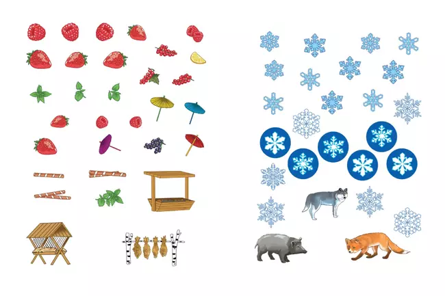 Вспоминаем зиму! Учимся видеть и понимать (с наклейками) 6 Вспоминаем зиму! Учимся видеть и понимать (с наклейками) 6