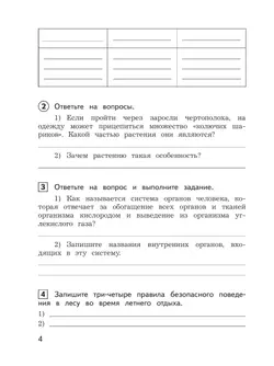 Окружающий мир: предварительный контроль, текущий контроль, итоговый контроль. 4 класс 4