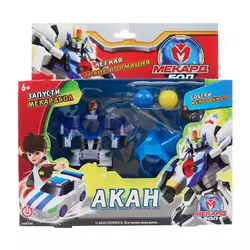 Игрушка-трансформер Mecard ball (Мекардбол) мини, Акан 1