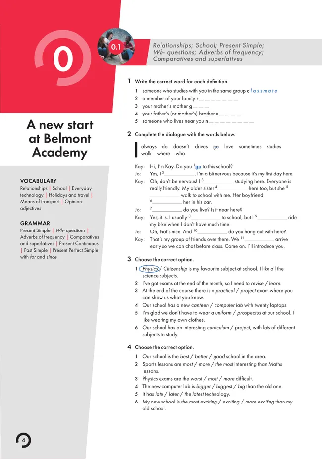 Английский язык. Рабочая тетрадь. 9 класс 28 Английский язык. Рабочая тетрадь. 9 класс 28