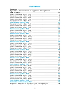 Математика. Самостоятельные и контрольные работы. 6 класс. Углубленный уровень. Учебное пособие 3