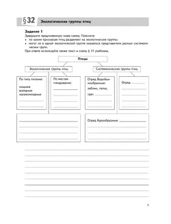 Биология. Живая природа. 7 класс. Рабочая тетрадь. В 2 ч. Часть 2 22