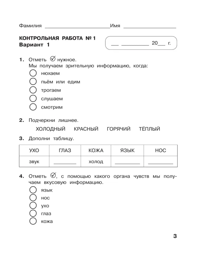 Информатика. 2 класс. Контрольные работы 13