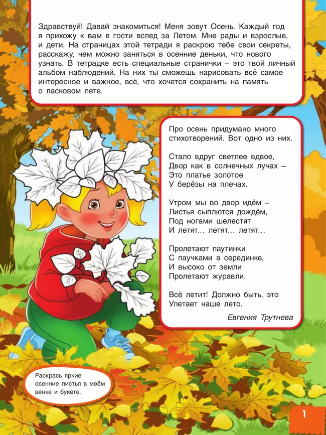 Вспоминаем осень! Учимся видеть и понимать (с наклейками) 6 Вспоминаем осень! Учимся видеть и понимать (с наклейками) 6