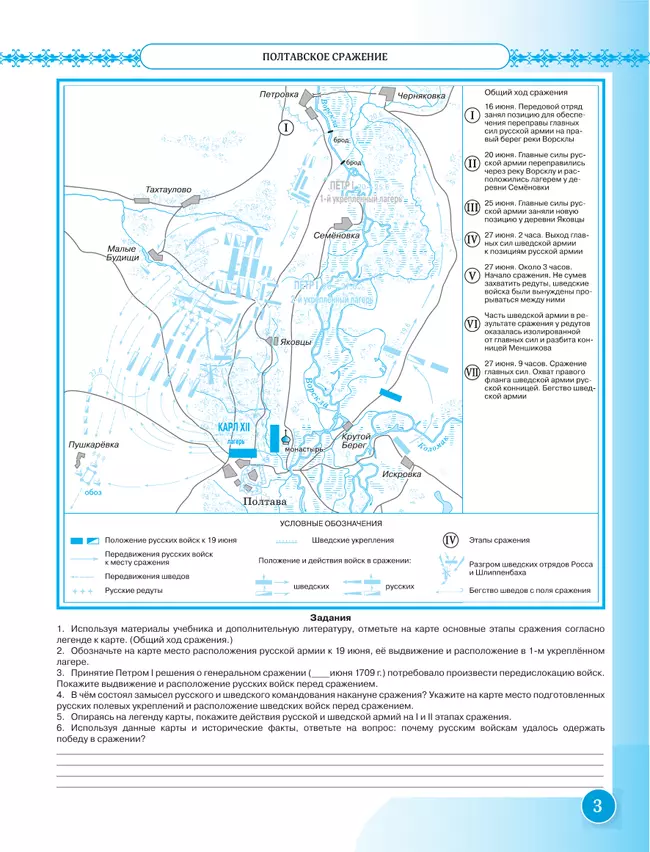 История России. Конец XVII-XVIII века. Контурные карты. 8 класс 10
