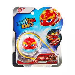 Игрушка инерционная машинка - волчок, Хранители Кью, Флэйм 9