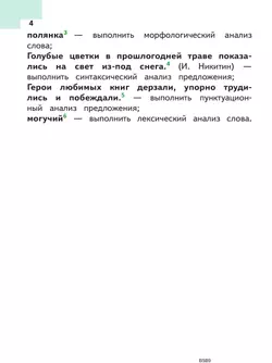 Русский язык. 5 класс. Учебное пособие. В 5 ч. Часть 4 (для слабовидящих обучающихся) 1
