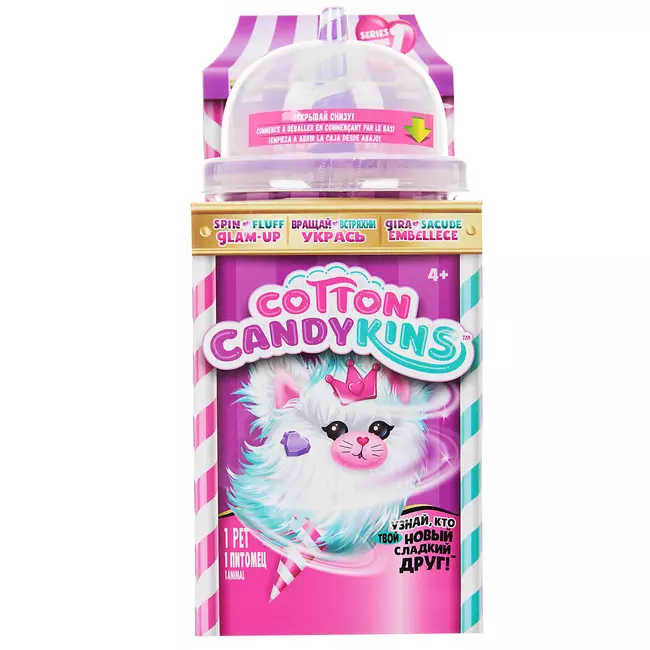 Мягкая игрушка сюрприз в ассортименте Cotton Candykins 6